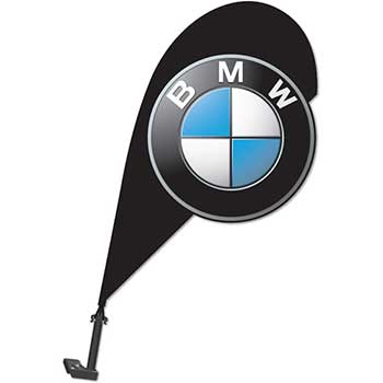 Auto Supplies 3D Clip on Paddle Flag, BMW