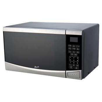 Avanti Microwave Oven, 0.9 Cubic Feet, 900 Watts, 14.5 in L x 19 in W x 11 in H, Stainless Steel