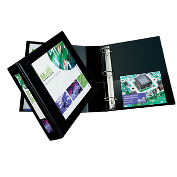 Avery Framed View Binder, 2&quot; One-Touch EZD&#174; Rings, 540-Sheet Capacity, Black