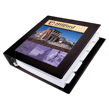 Avery Framed View Binder, 1 1/2&quot; One-Touch EZD&#174; Rings, 400-Sheet Capacity, Black