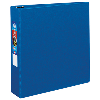 Avery Heavy-Duty Binder, 2&quot; One-Touch Rings, 540-Sheet Capacity, DuraHinge&#174;, Blue