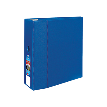 Avery Heavy-Duty Binder, 5&quot; One-Touch Rings, 1,050-Sheet Capacity, DuraHinge&#174;, Blue