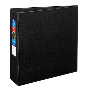 Avery Heavy-Duty Binder, 3&quot; One-Touch Rings, 670-Sheet Capacity, DuraHinge&#174;, Black