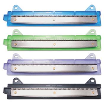McGill 6-Sheet Binder Three-Hole Punch, 1/4&quot; Holes, Assorted Colors