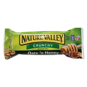 Nature Valley Granola Bars, Oats&#39;n Honey Cereal, 1.5oz Bar, 28/BX