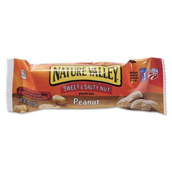Nature Valley&#174; Granola Bars, Sweet &amp; Salty Nut Peanut Cereal, 1.2oz Bar, 16/BX
