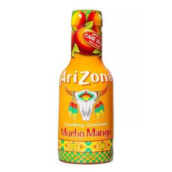 Arizona Southern Style Mucho Mango Tea, 16.9 oz, 20 Bottles/Case