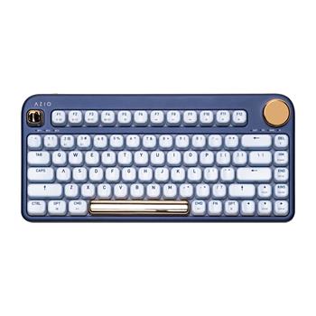 AZIO Izo Bluetooth Mechanical Keyboard, Blue Iris