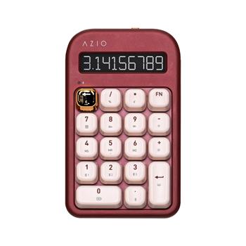 AZIO Izo Bluetooth Mechanical Numberpad and Standalone Calculator, Baroque Rose