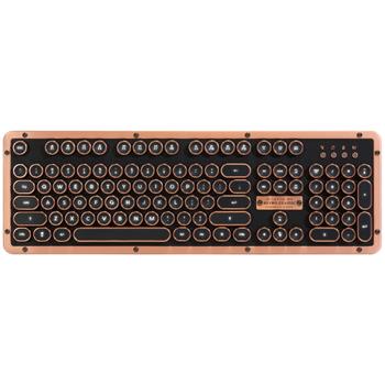 AZIO Retro Classic Bluetooth Mechanical Keyboard, Artisan