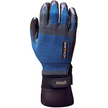 Ansell ActivArmr&#174;  97-002 Industrial Gloves, Cut Resistant, Blue/Gray, Size 10
