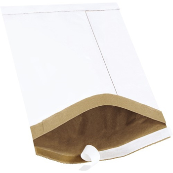 W.B. Mason Co. Self-Seal Padded Mailers, #3, 8-1/2 in x 14-1/2 in, White, 100/Case