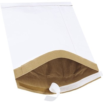 W.B. Mason Co. Self-Seal Padded Mailers, #4, 9-1/2 in x 14-1/2 in, White, 25/Case