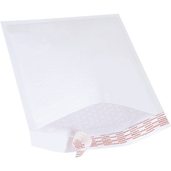 W.B. Mason Co. Self-Seal Bubble Lined Mailers, #2, 8-1/2 in x 12 in, White, 25/Case