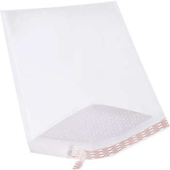 W.B. Mason Co. Self-Seal Bubble Lined Mailers, #7, 14-1/4 in x 20 in, White, 25/Case