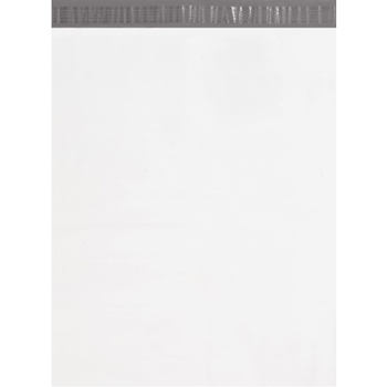 W.B. Mason Co. Self-Seal Poly Mailers, #8, 19 in x 24 in, White, 100/Case