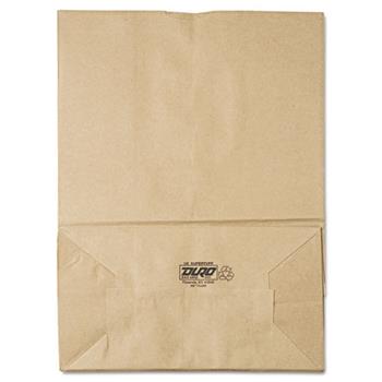 General 1/6 75# Paper Bag, 75lb Kraft, Brown, 12 x 7 x 17, 400/Bundle