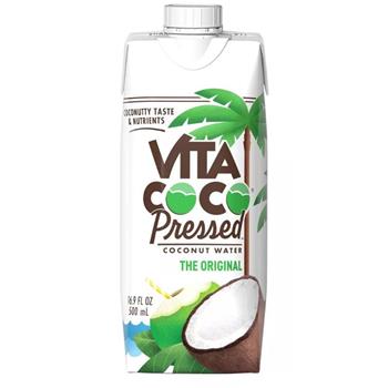 Vita Coco Coconut Water, Pressed Coconut, 500 ml, 12 Bottles/Case