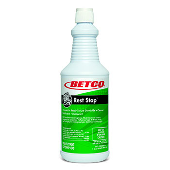 Betco Rest Stop™ Acid-Free Restroom Cleaner, 32 oz. Bottle, Floral Scent, 12/CT