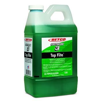 Betco Top Flite™ FastDraw&#174; All-Purpose Cleaner Concentrate, 67.6 oz. Bottle, New Green Scent, 4/CT