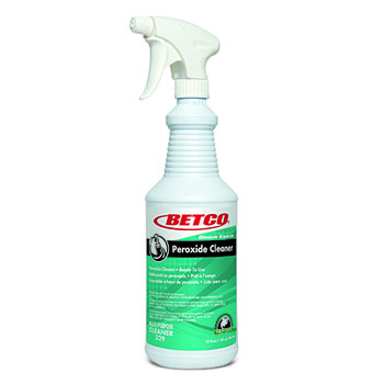 Betco Green Earth&#174; Ready-to-Use Peroxide Cleaner, 32 oz. Spray Bottle, Fresh Mint Scent, 12/CT