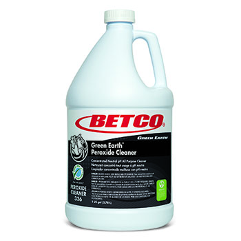 Betco Green Earth&#174; Peroxide Cleaner Concentrate, 1 gal., Fresh Mint Scent, 4/CT