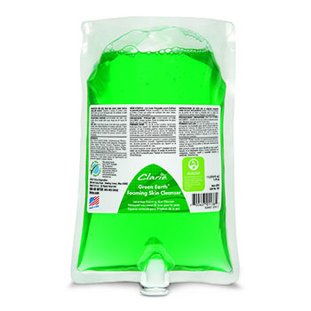 Betco Clario&#174; Green Earth&#174; Skin Cleanser Foam Soap Refill, Fresh Scent, 1,000 mL, 6/CT