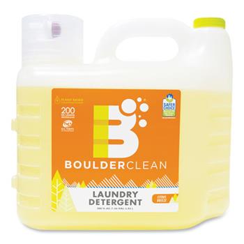 Boulder Clean Liquid Laundry Detergent, Citrus Breeze, 200 oz Bottle, 2/CT