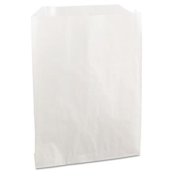 Bagcraft PB19 Grease-Resistant Sandwich/Pastry Bags, 6 x 3/4 x 7 1/4, White, 2000/Carton