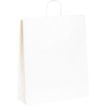 W.B. Mason Co. Paper Shopping Bags, 16&quot; x 6&quot; x 19 1/4&quot;, White, 200/CS