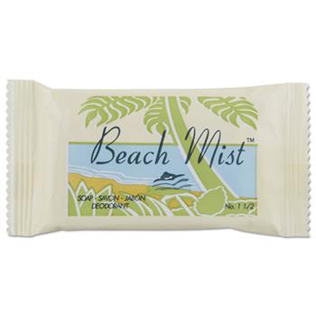 Beach Mist Face and Body Soap, Wrapped, Beach Mist Fragrance, 1.5 oz Bar, 500/CT