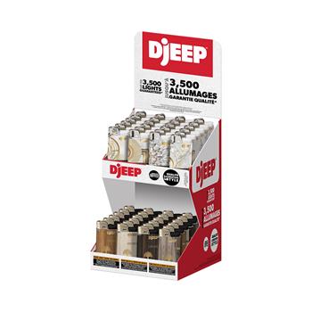 Djeep 2 Tier Lighter Display with 48/Set
