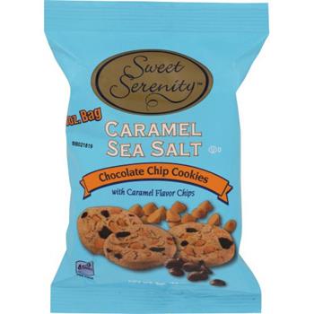 Sweet Serenity Caramel Sea Salt Chocolate Chip Cookie, 3 oz, 48/CS