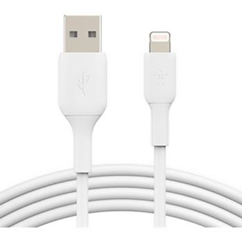 Belkin Lightning USB Cable, Charger, Data Transfer, iPhone, iPad, White