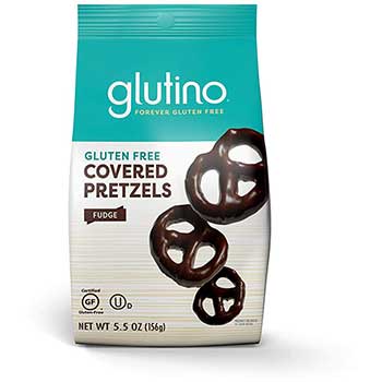 Glutino&#174; Gluten Free Chocolate Covered Pretzels, 5.5 oz Bag