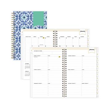 Blue Sky™ Day Designer Tile Weekly/Monthly Planner, 5&quot; x 8&quot;, 2023