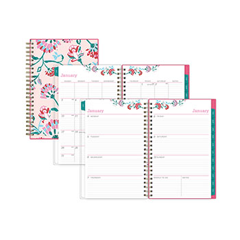 Blue Sky™ Breast Cancer Awareness Weekly/Monthly Planner, 5&quot; x 8&quot;, 2021