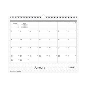 Blue Sky Enterprise Monthly Wall Calendar, 12 Month, 15&quot; x 12&quot;, Jan 2024 - Dec 2024