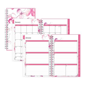 Blue Sky Breast Cancer Awareness Create-Your-Own Cover Weekly/Monthly Planner, 5&quot; x 8&quot;, 2023