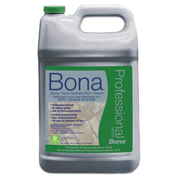 Bona Stone, Tile &amp; Laminate Floor Cleaner, Fresh Scent, 1 gal Refill Bottle