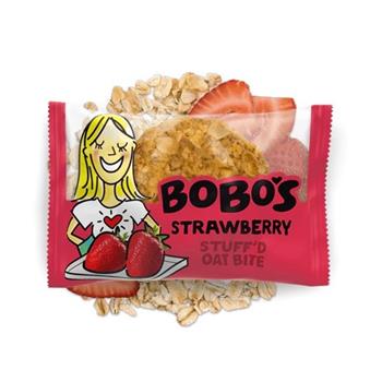 Bobo&#39;s Strawberry Stuff&#39;d Oat Bites, 1.3 oz, 75/Case