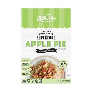Bakery on Main Apple Pie Instant Oatmeal Packets, 1.75 oz., 6/BX