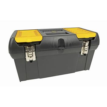 Stanley Series 2000 Toolbox w/Tray, Two Lid Compartments