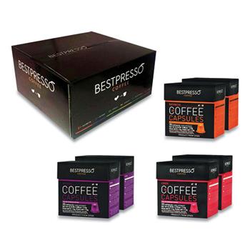 Bestpresso Nespresso Pods Intense Coffee Variety Pack, 120/CT