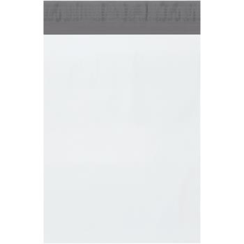 W.B. Mason Co. Self-Seal Poly Mailers with Tear Strip, 9&quot; x 12&quot;, White, 500/Case