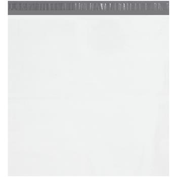 W.B. Mason Co. Self-Seal Poly Mailers with Tear Strip, #9, 24 in x 24 in, White, 200/Case