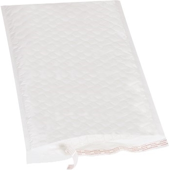 W.B. Mason Co. Jiffy TuffGard Extreme Self-Seal Bubble Lined Poly Mailers, #7, 14-1/4 in x 20 in, 5/16 in Bubble, White, 25/Case