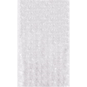 W.B. Mason Co. Flush Cut Bubble Pouches, 3/16&quot;, 2&quot; x 2&quot;, Clear, 1000/Case