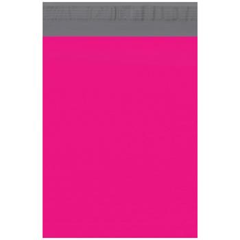 W.B. Mason Co. Self-Seal Poly Mailers, 10 in x 13 in, Pink, 100/Case