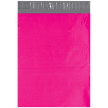 W.B. Mason Co. Self-Seal Poly Mailers, 12 in x 15-1/2 in, Pink, 100/Case